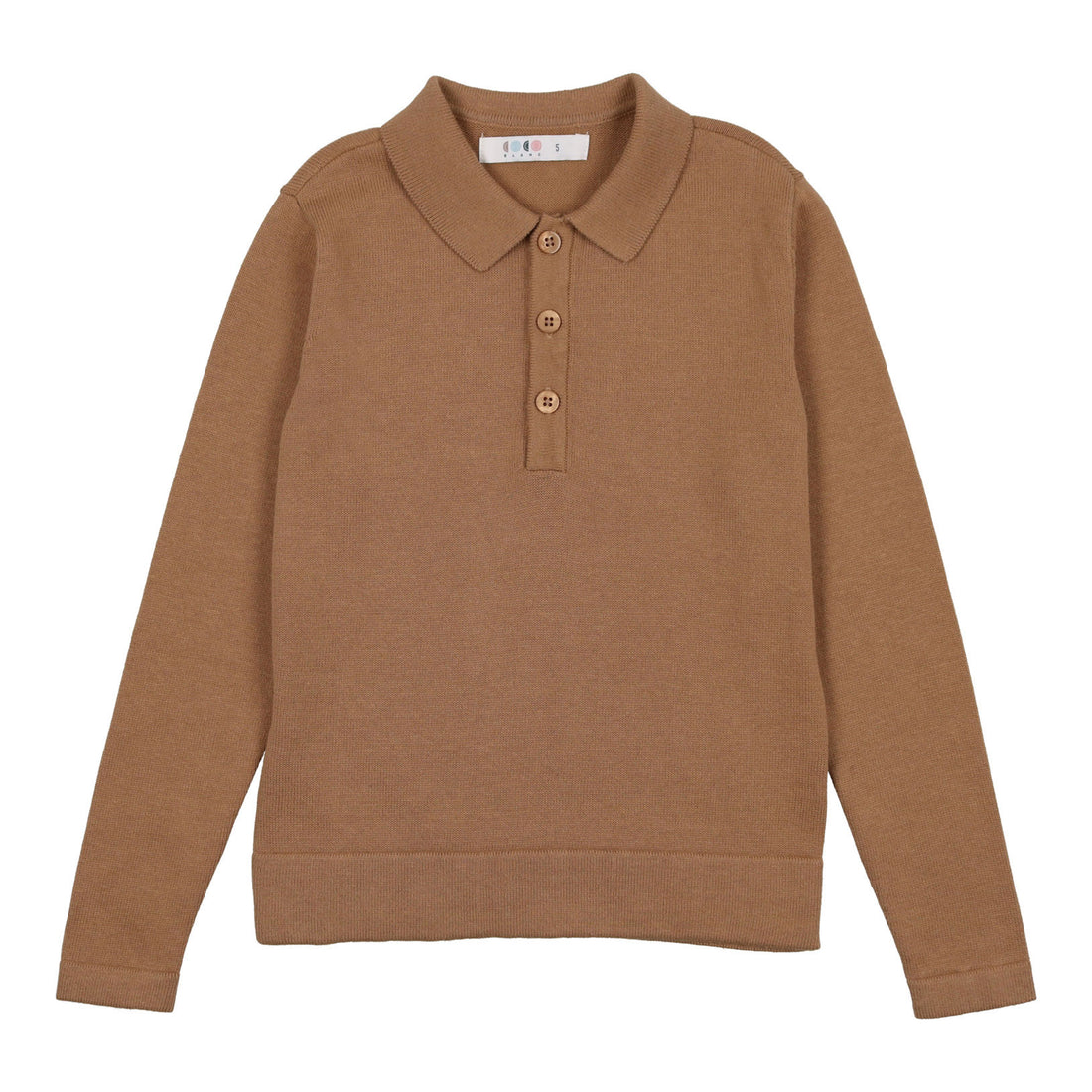 Coco Blanc Camel Knit Polo