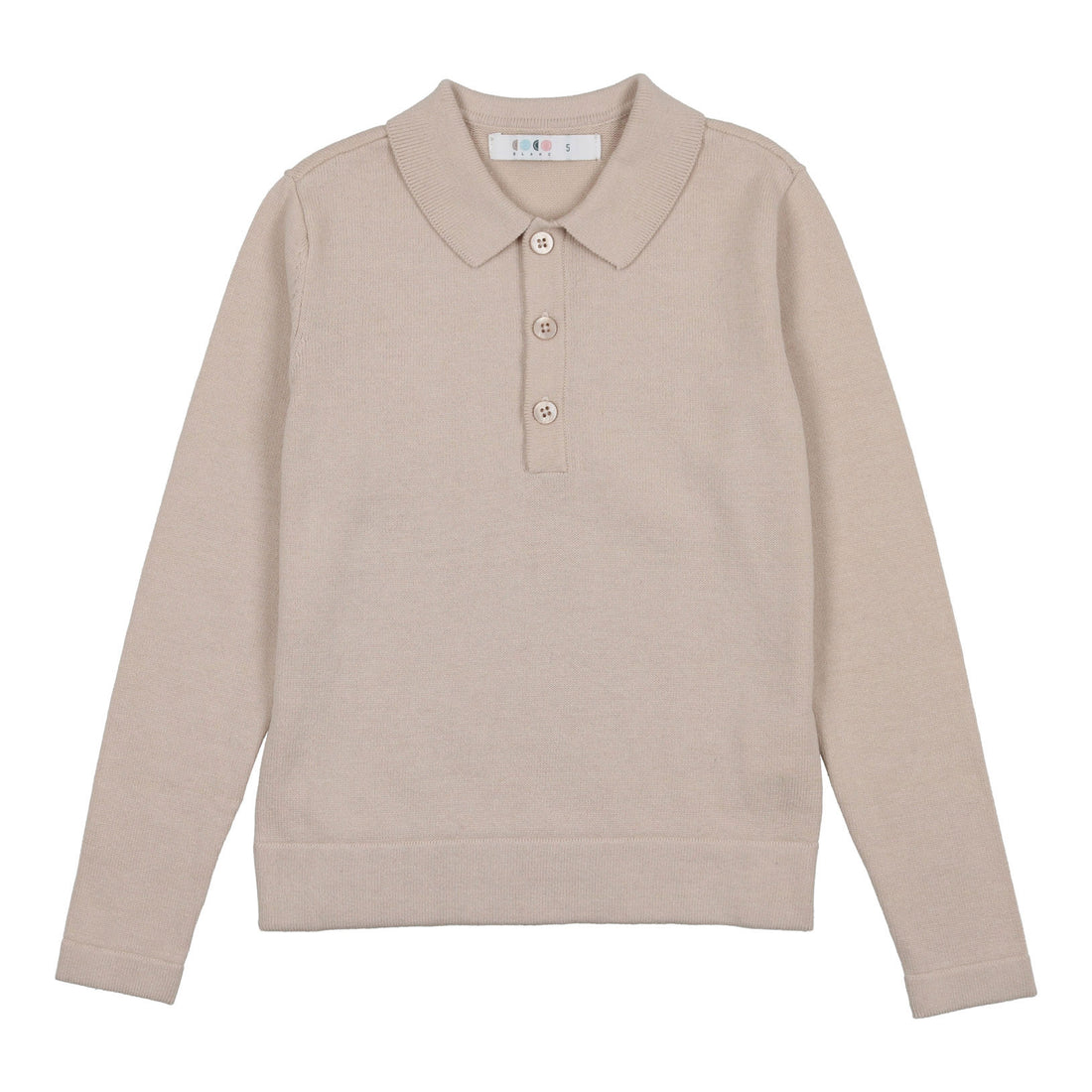 Coco Blanc Cream Knit Polo