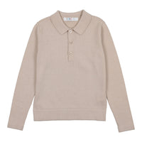 Coco Blanc Cream Knit Polo