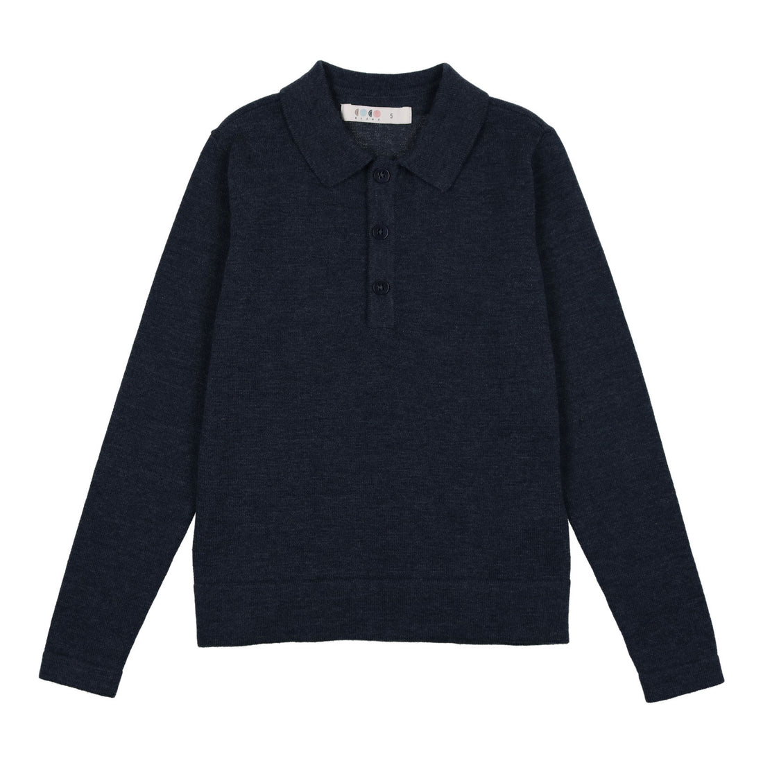 Coco Blanc Blue Knit Polo