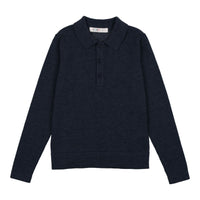 Coco Blanc Blue Knit Polo