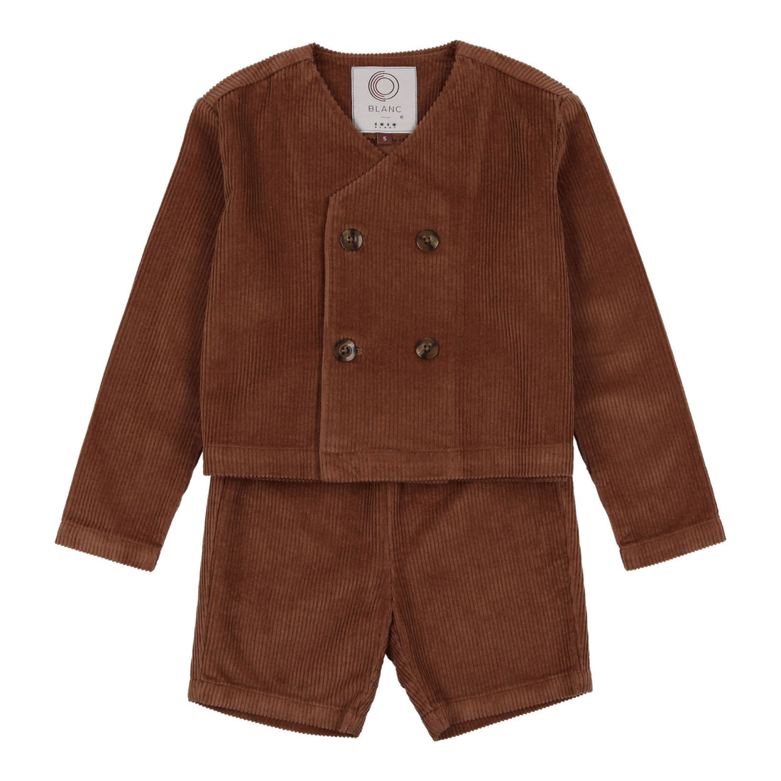Coco Blanc Camel Corduroy Suit