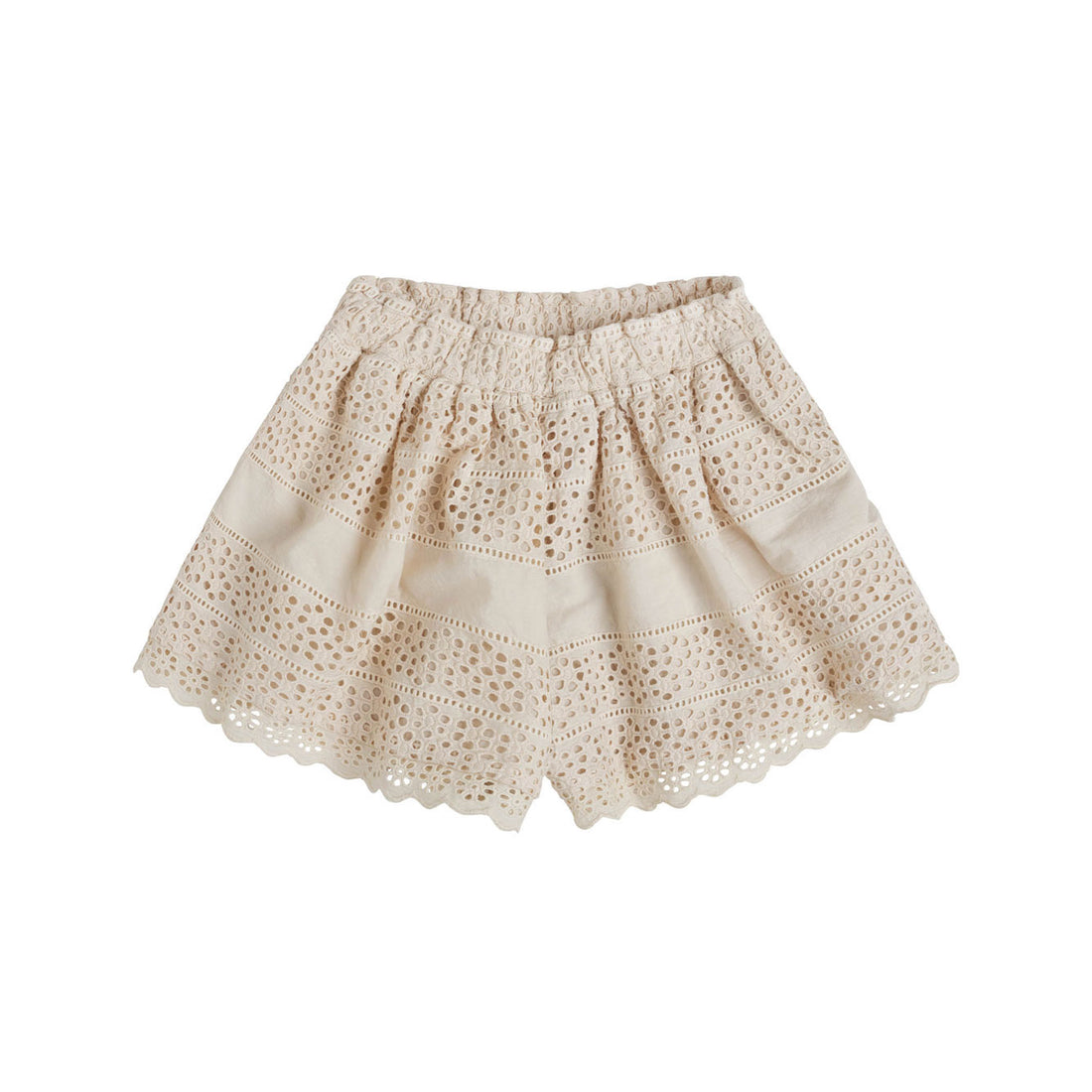 Little Cotton Clothes Oat Broderie Anglaise Coco Culottes