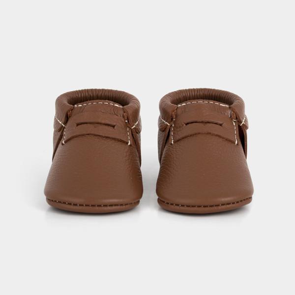 Freshly Picked Cognac Penny Loafer Moccasins