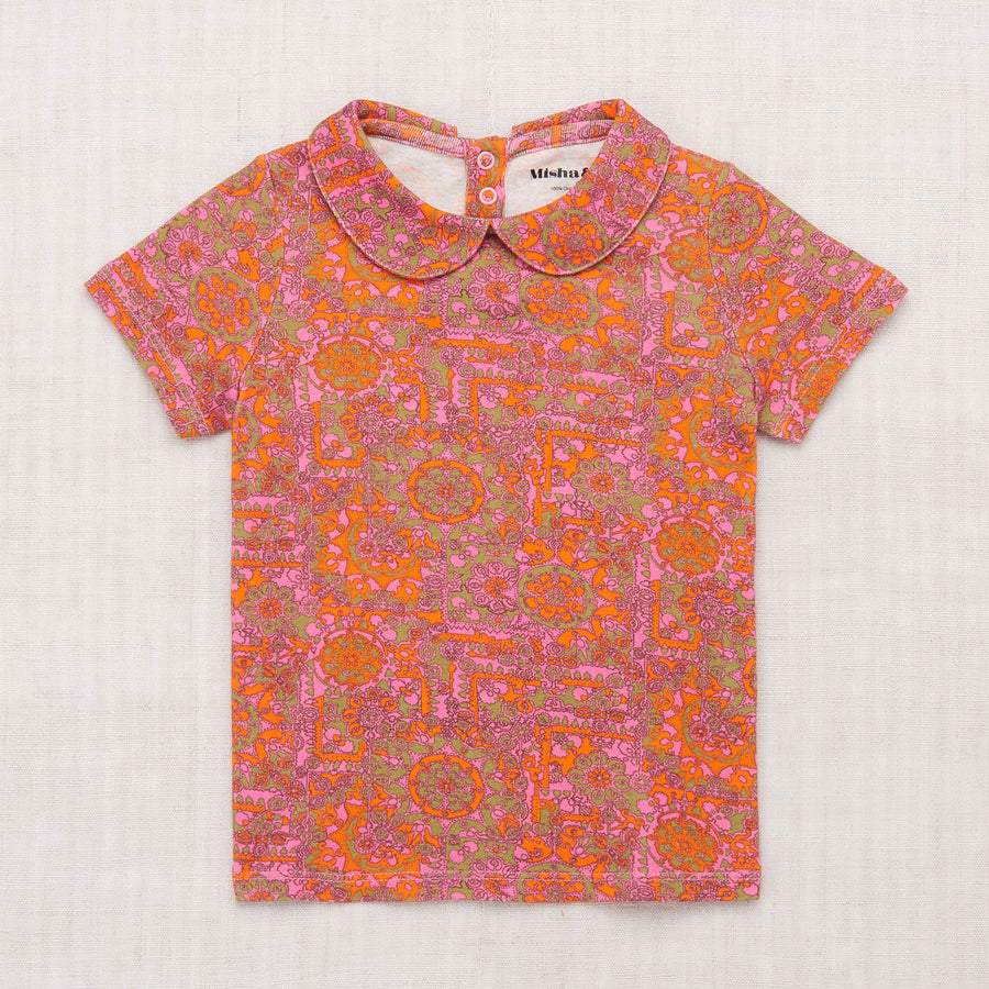 Misha and Puff Bloom Medallion Collar Tee