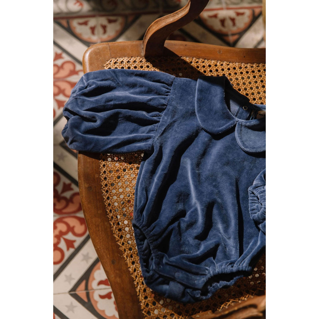 We are Kids Quiet Blue Lili Romper