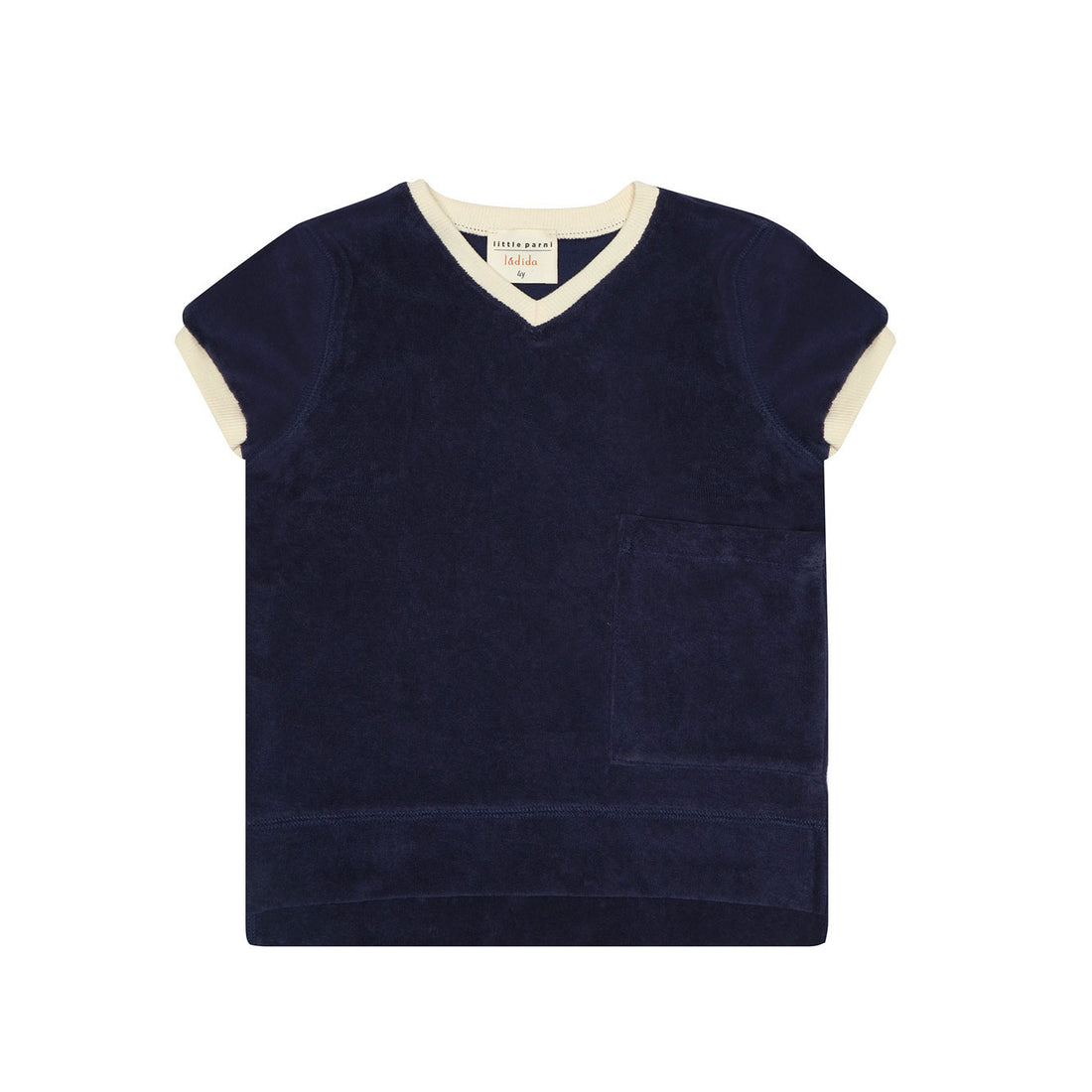 Little Parni x Ladida Navy Blue Button Down Shirt