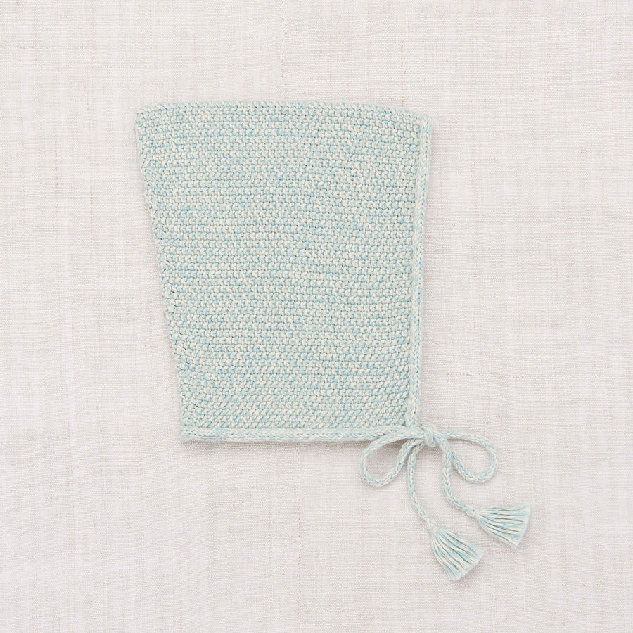 Misha and Puff Steel Blue Cottonseed Bonnet