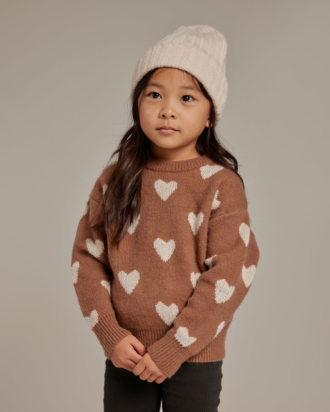 Rylee and Cru Knit Pullover || Hearts