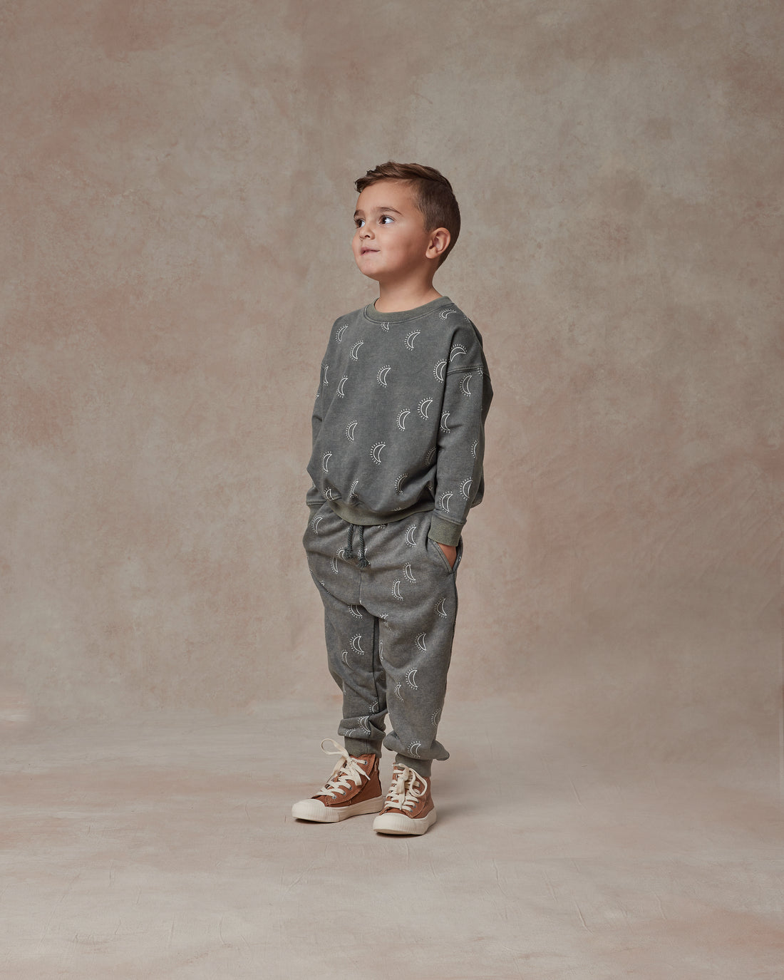 Rylee and Cru Relaxed Sweatshirt || Moons