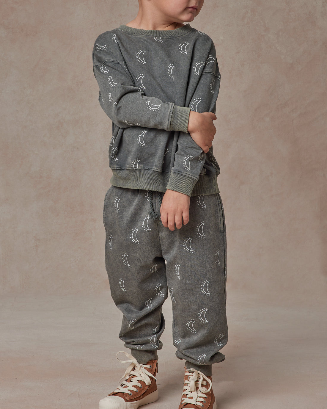Rylee and Cru Relaxed Sweatshirt || Moons