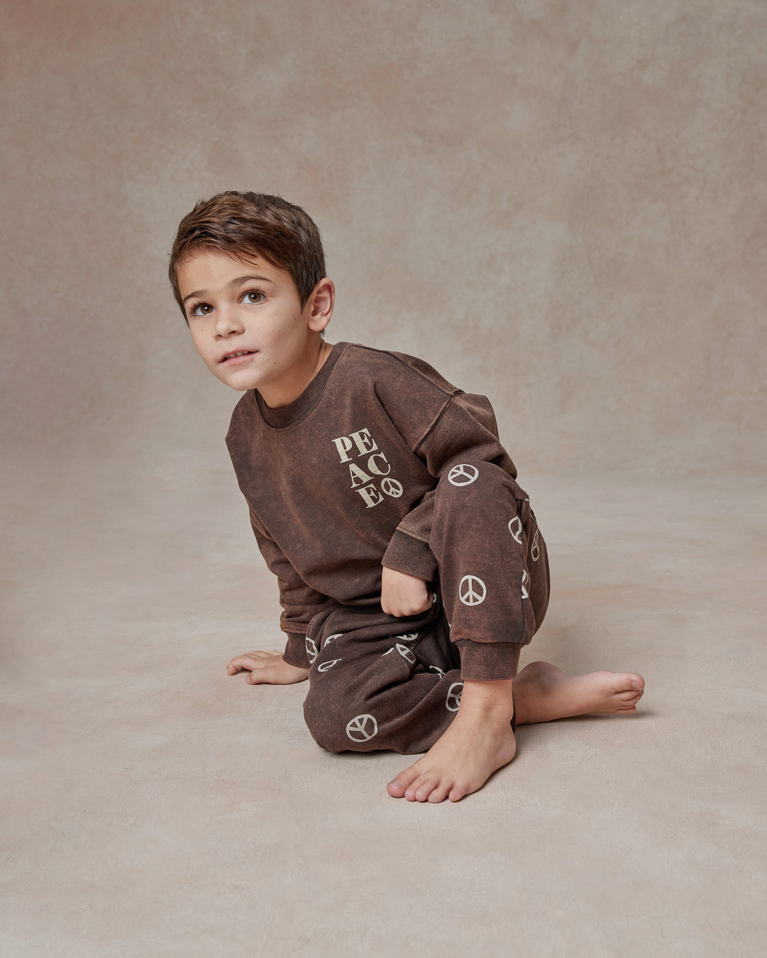 Rylee and Cru Relaxed Sweatshirt || Peace