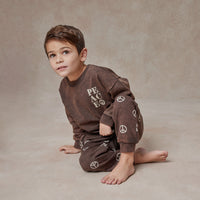Rylee and Cru Relaxed Sweatshirt || Peace