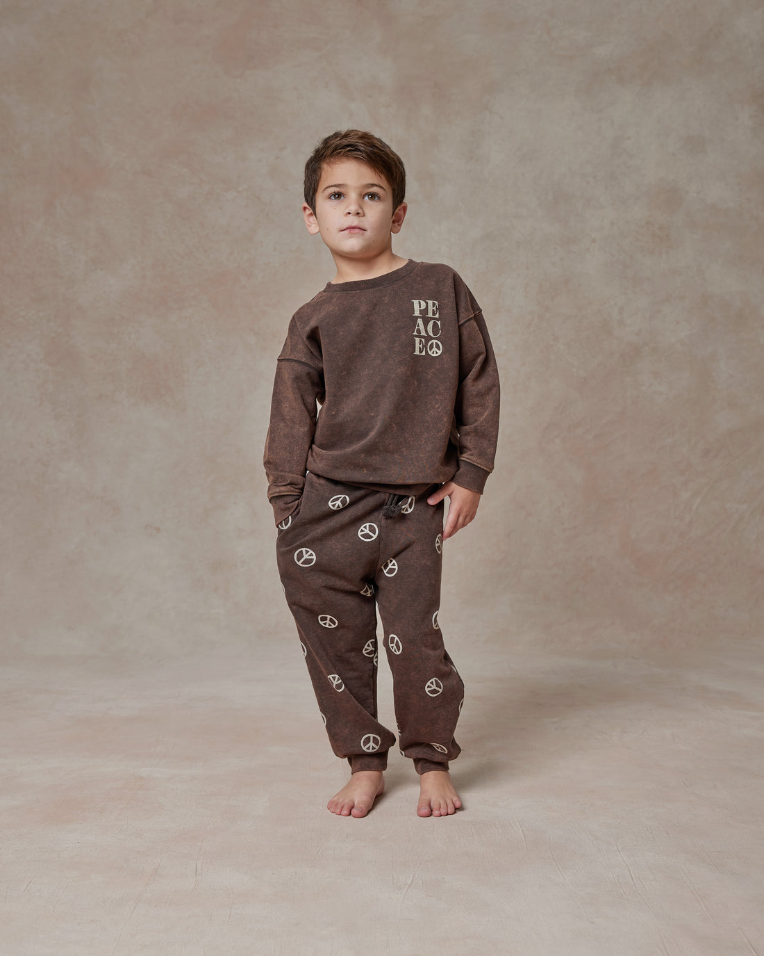Rylee and Cru Relaxed Sweatshirt || Peace