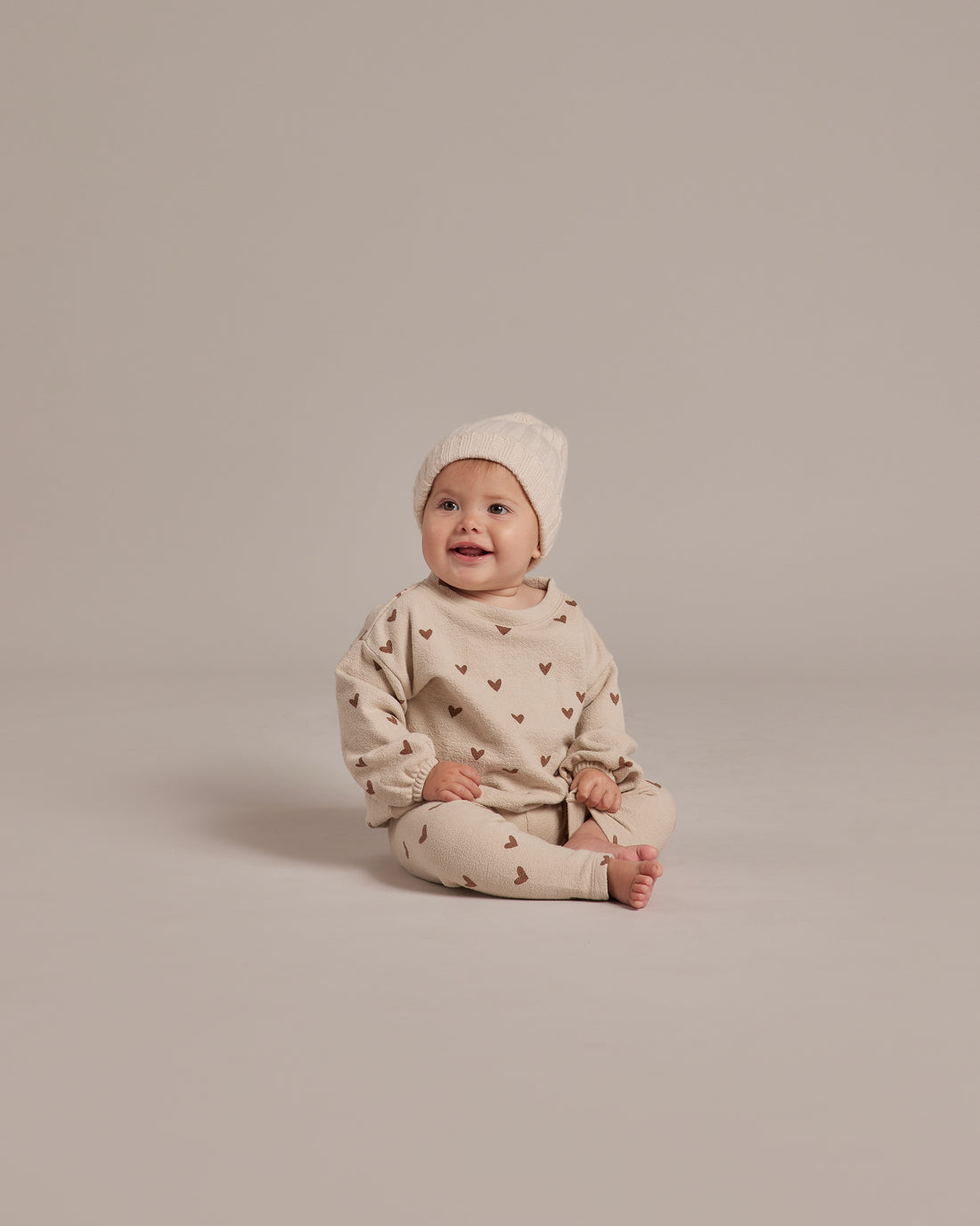 Rylee and Cru Slouchy Pullover || Hearts
