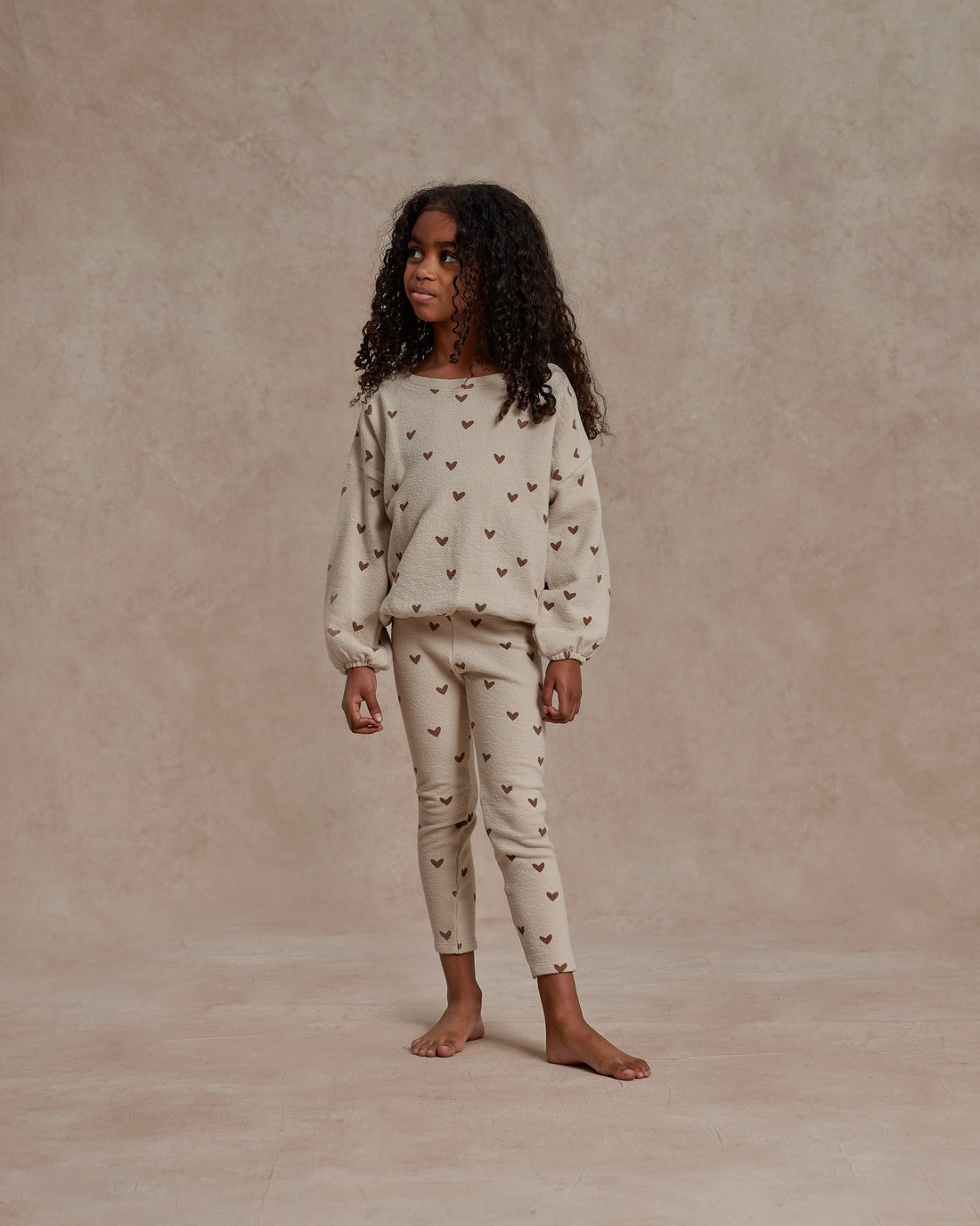 Rylee and Cru Slouchy Pullover || Hearts