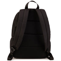 DKNY Black Logo Front Backpack