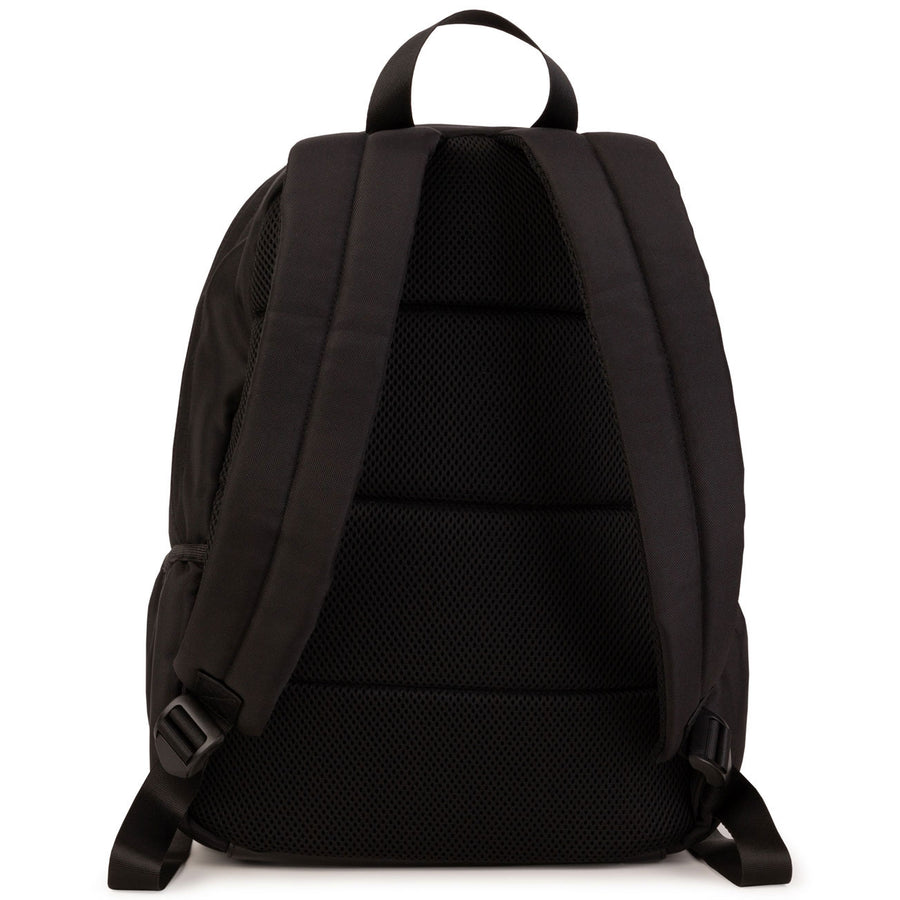 DKNY Black Logo Front Backpack