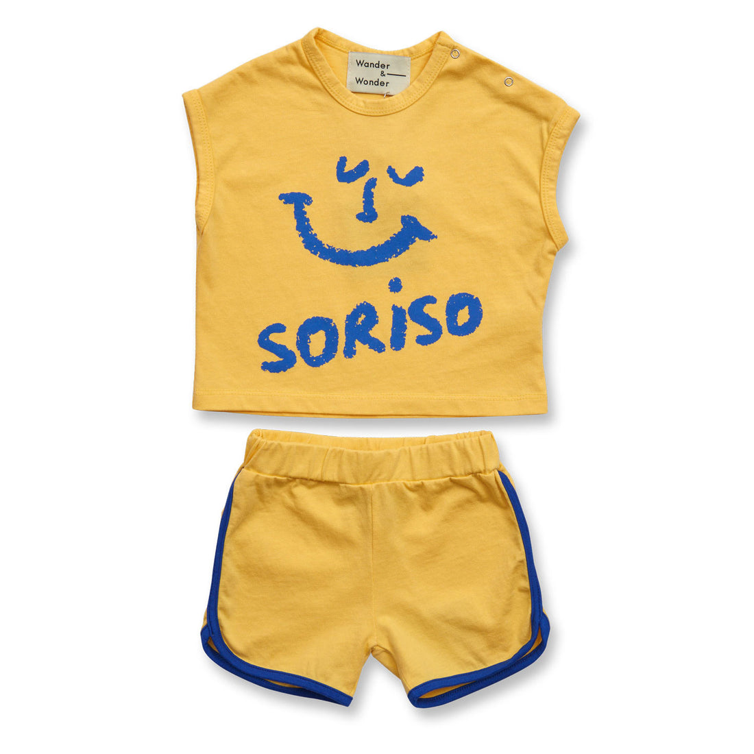 Wander and Wonder Sunflower Baby Tank Set