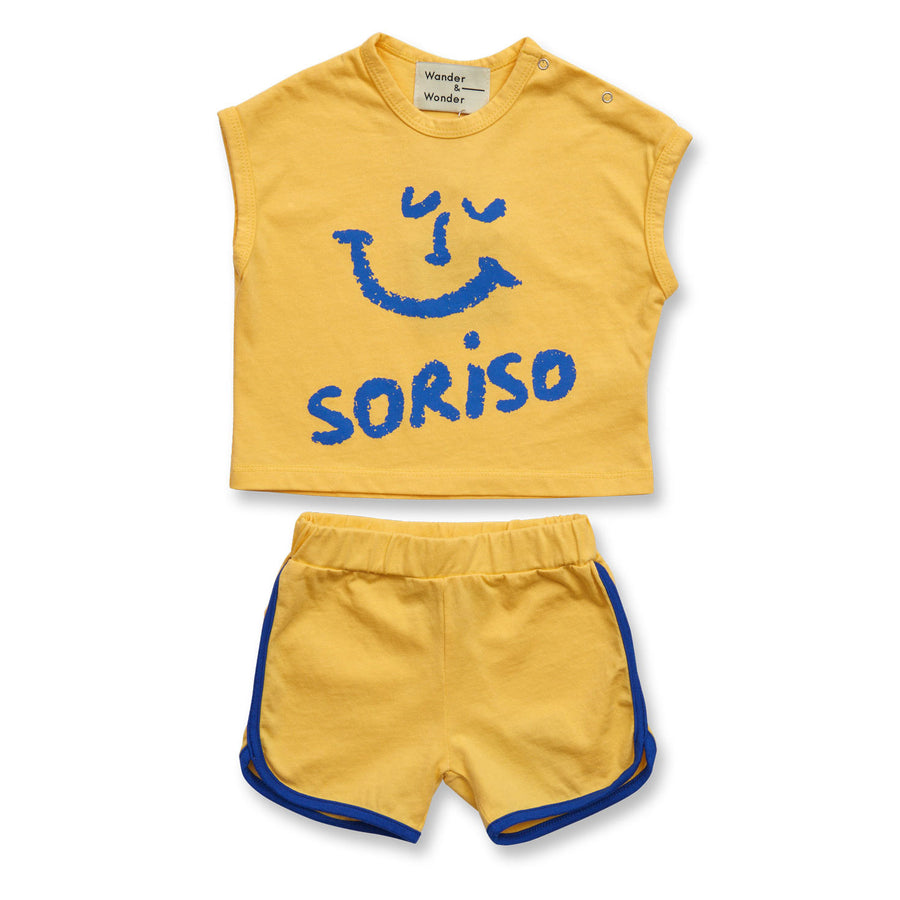Wander and Wonder Sunflower Baby Tank Set
