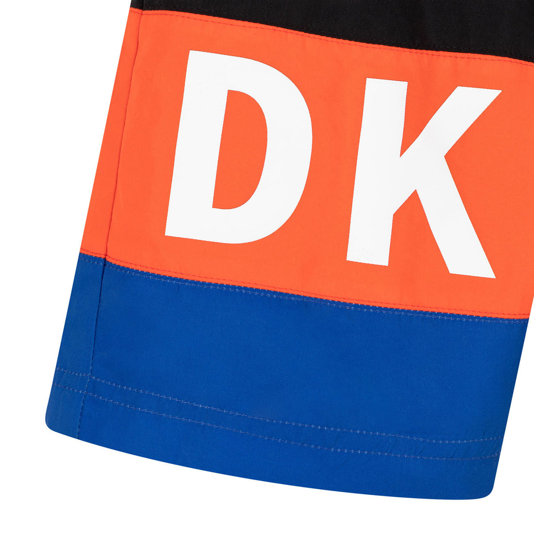 DKNY Black/Orange/Blue Swim Shorts