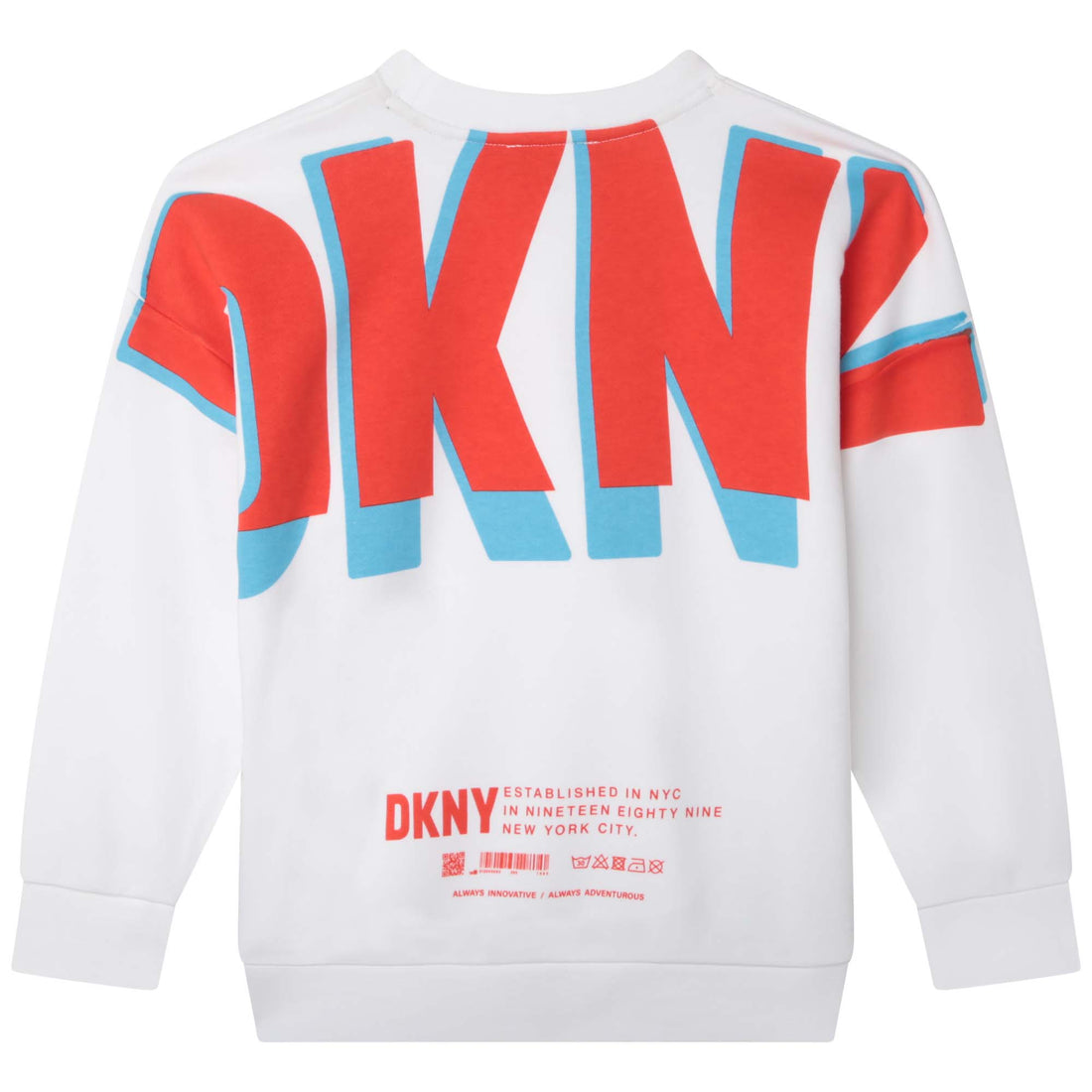 DKNY  White Logo Sweatshirt