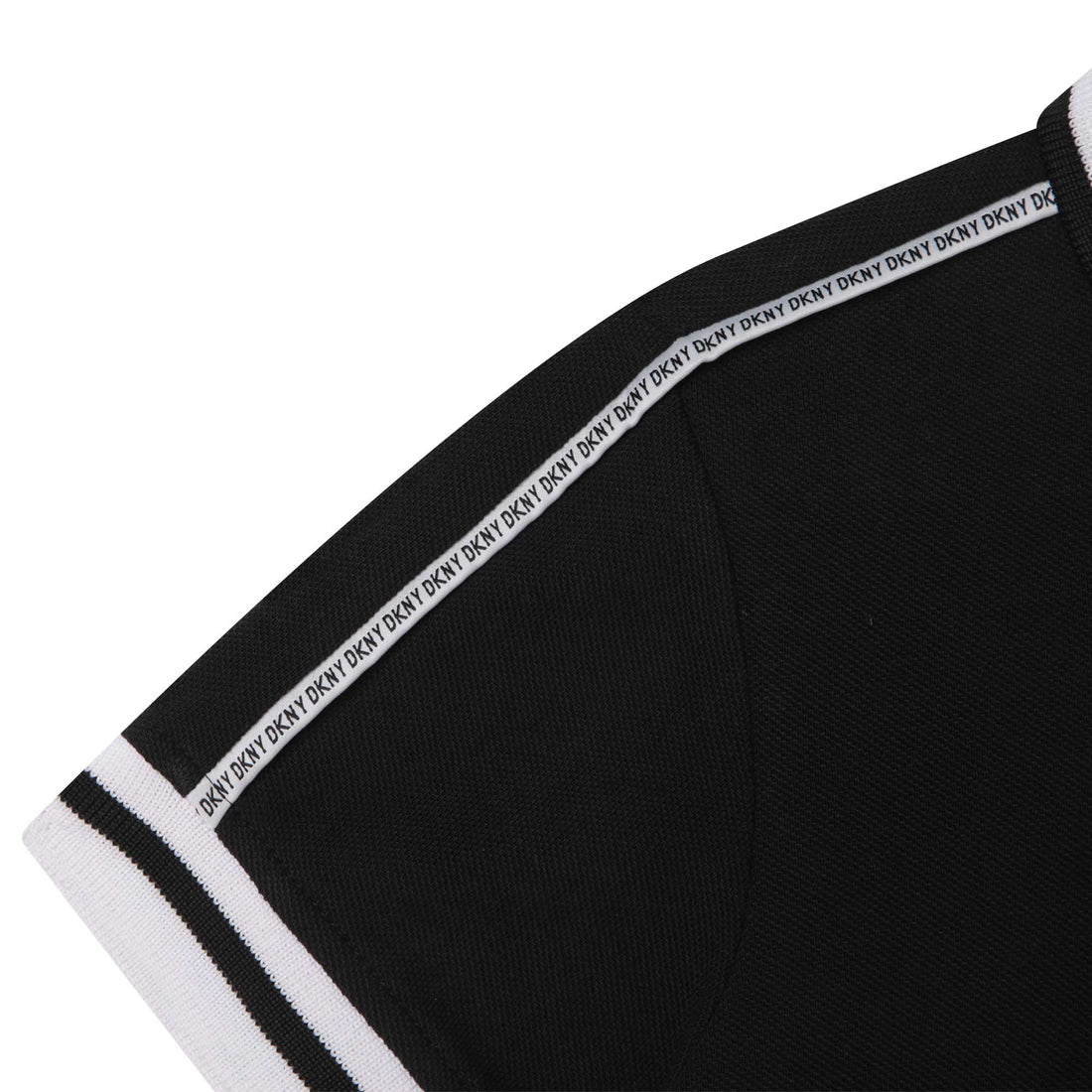 DKNY  Black Short Sleeve Polo