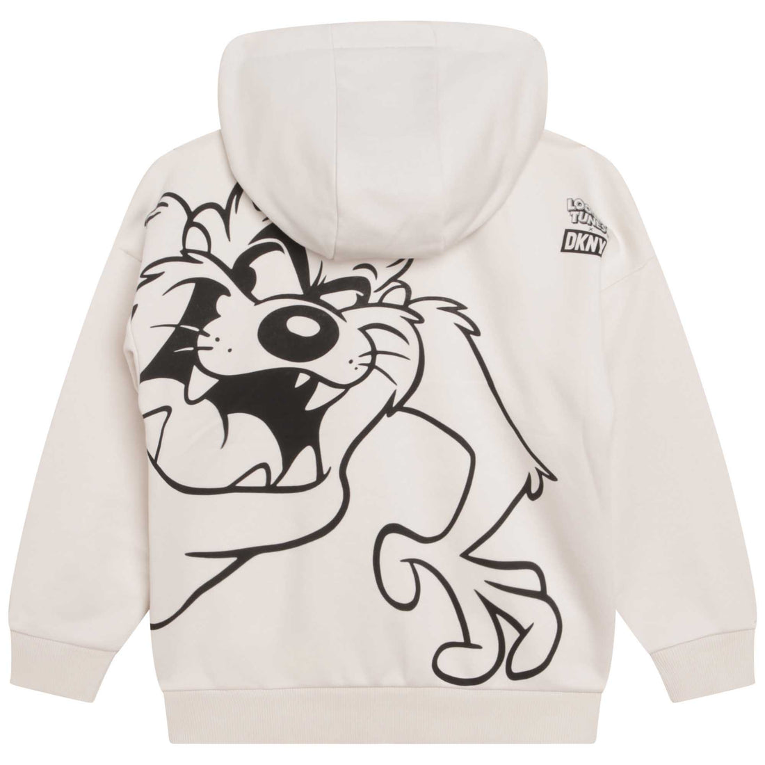 DKNY X Looney Tunes White Zip Up Hoodie
