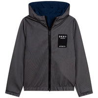DKNY Green/Grey Reversible Jacket