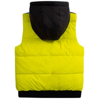 DKNY Lime Puffer Sleeveless Jacket