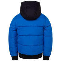 DKNY Blue Reversible Puffer Jacket