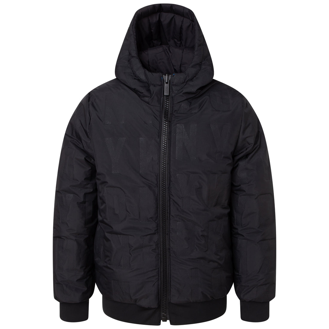 DKNY Black Reversible Puffer Jacket