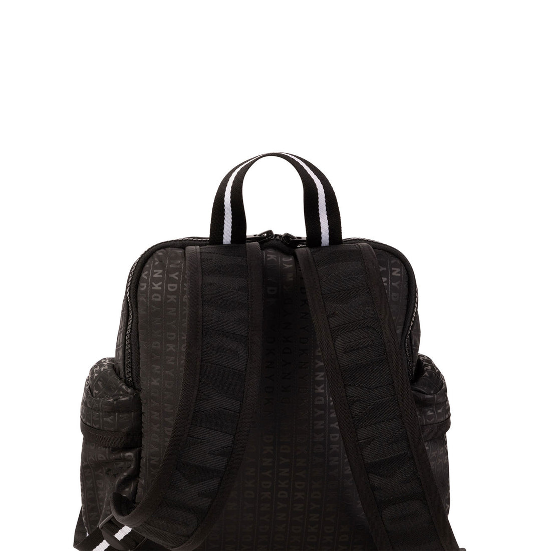 DKNY Black Logo Allover Backpack