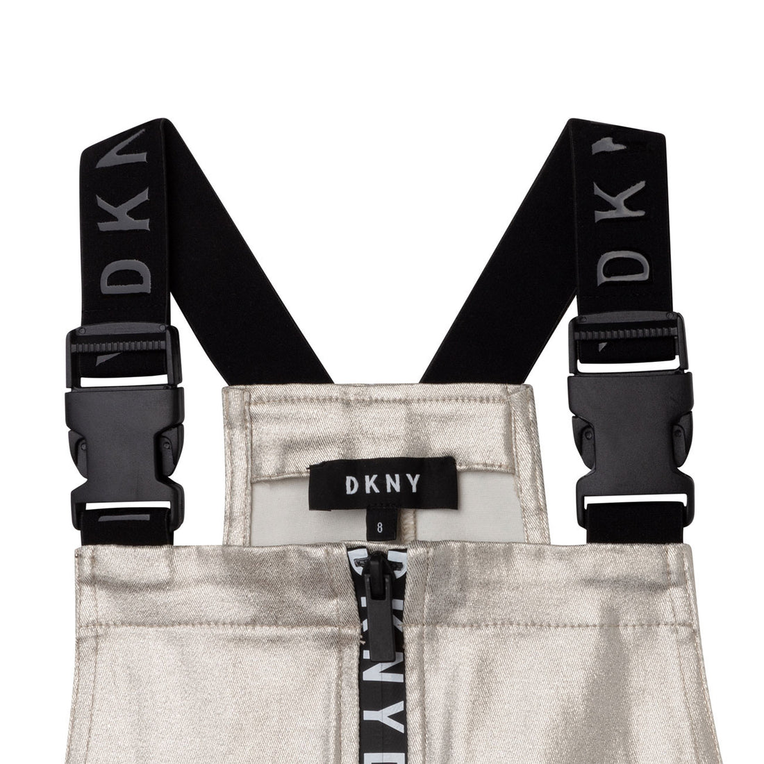 DKNY Gold Dungarees Dress – Ladida