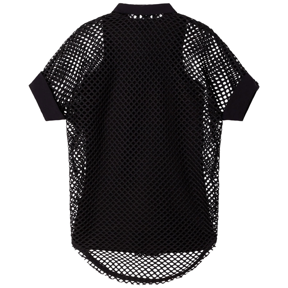 DKNY Black Mesh Shirt Dress