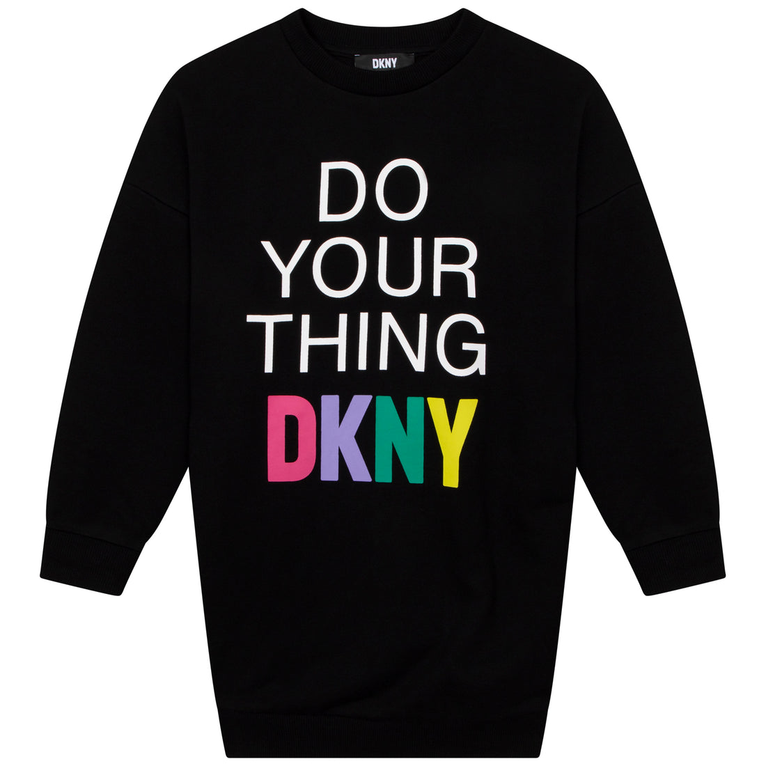 DKNY Black Sleeve Dress