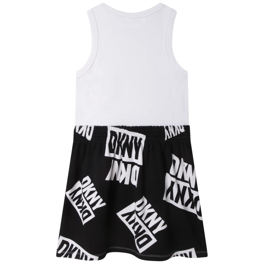 DKNY  Black  White Sleeveless Dress