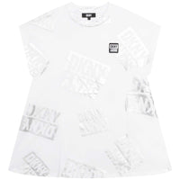DKNY  White Sleeve Dress
