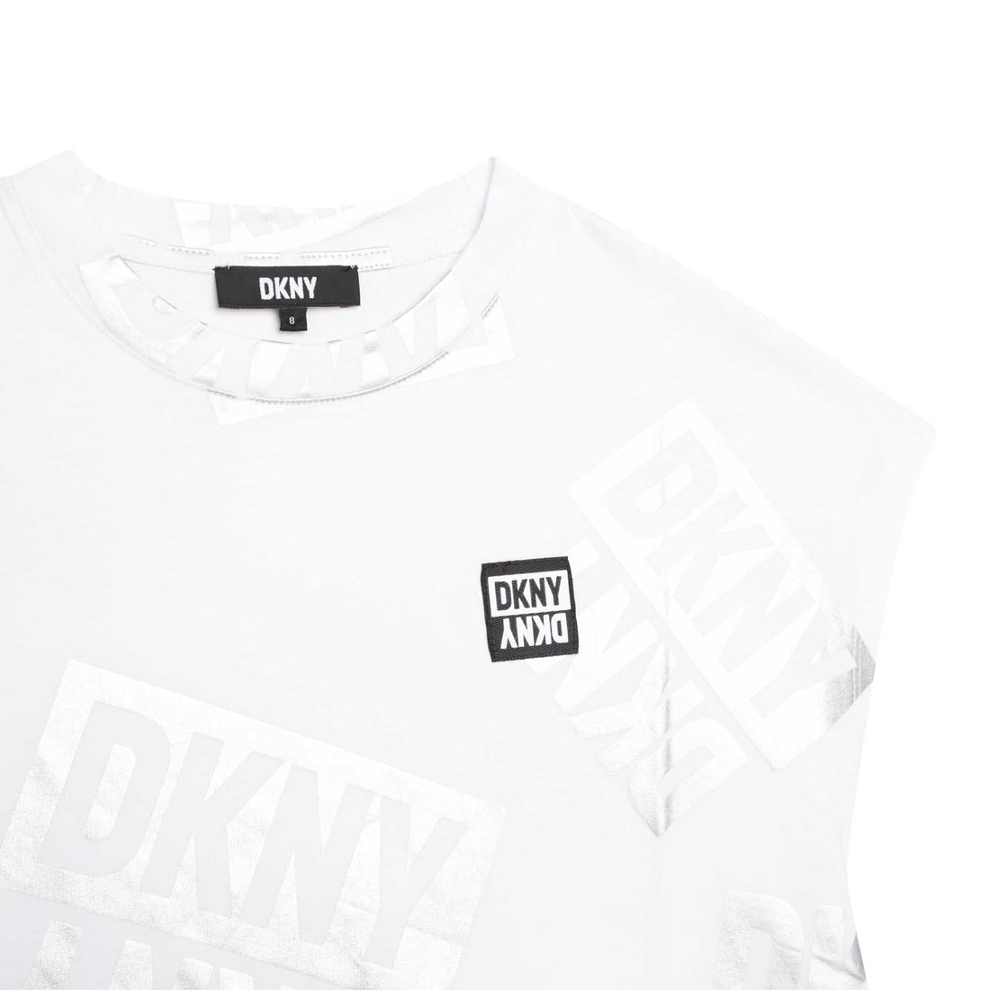 DKNY  White Sleeve Dress
