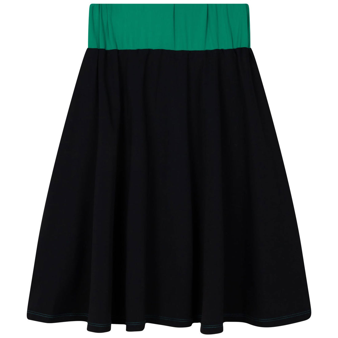 DKNY Blue Zip Skirt