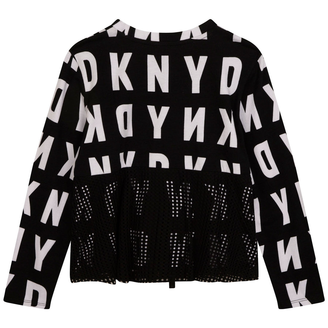 DKNY Black  White Fancy T-Shirt