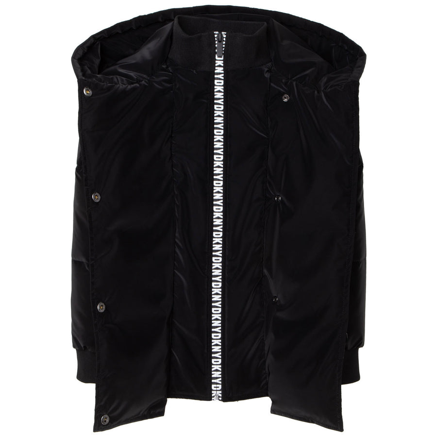 DKNY Black Puffer Jacket