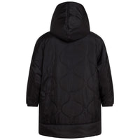 DKNY Black Reversible Parka