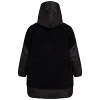 DKNY Black Reversible Parka