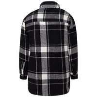 DKNY Black/White Plaid 2 In 1 Dress