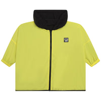 DKNY  Yellow  White Reversible Windbreaker