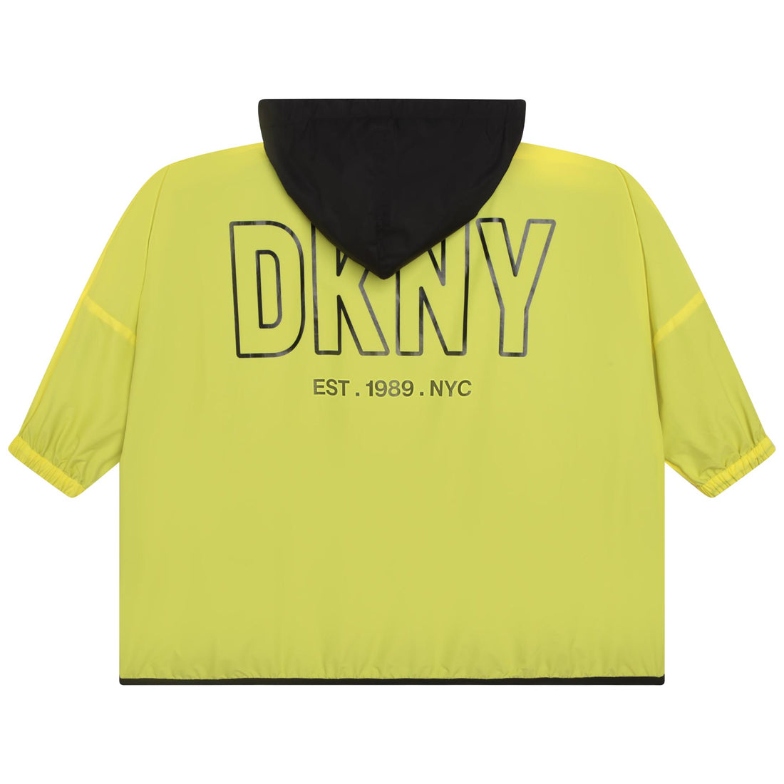 DKNY  Yellow  White Reversible Windbreaker