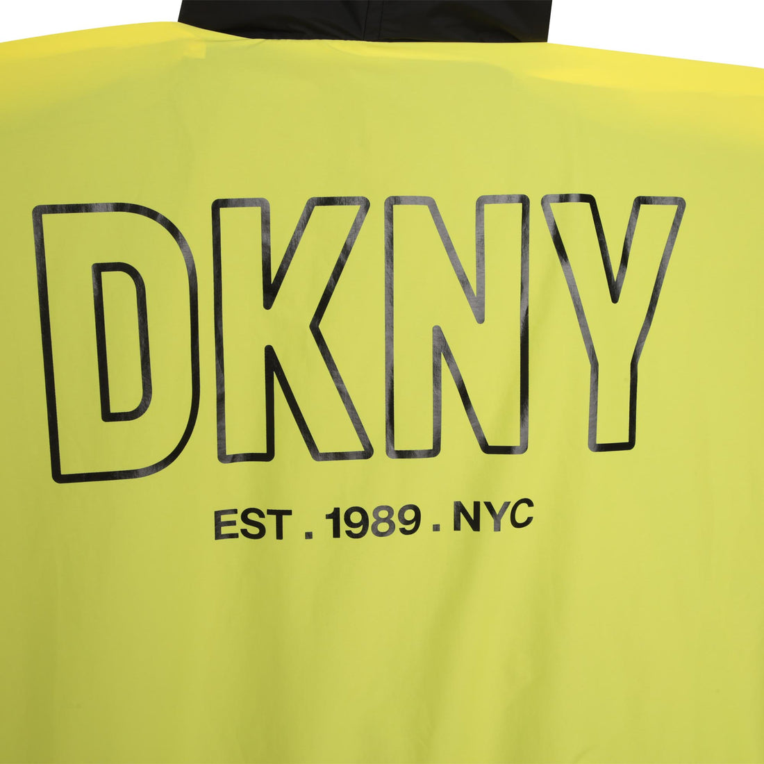 DKNY  Yellow  White Reversible Windbreaker