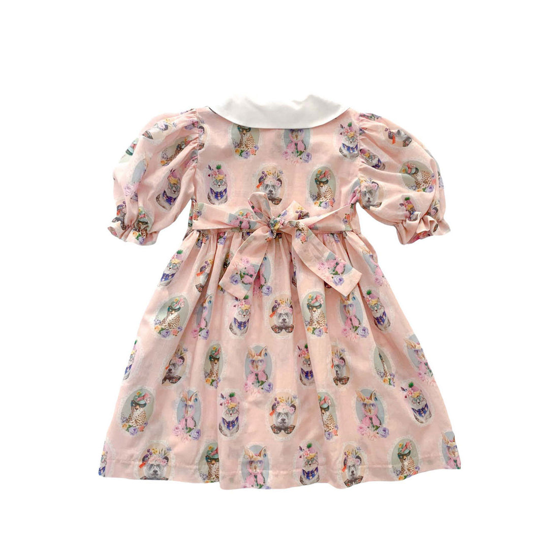 Rasberry Plum Pink Animal Dress