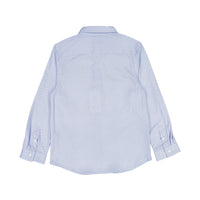 Boys and Arrows Blue And White Long Sleeve Collar